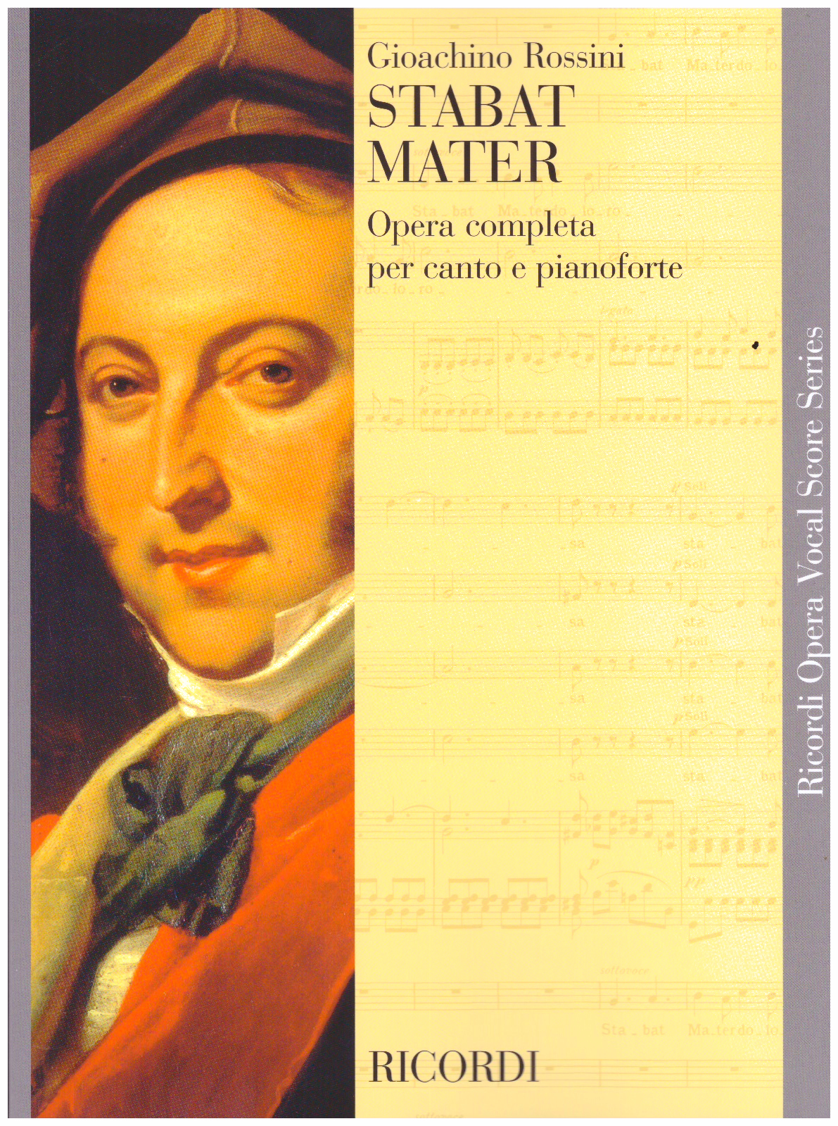 Stabat mater: ricordi opera vocal score series.