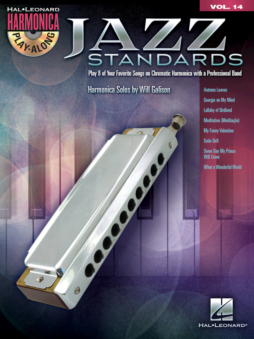 Jazz standards: play 8 of your favorite songs on chromatic harmonica with a professional band.