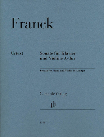 Sonate fur klavier und violine a-dur hn-1351 (urtext) / sonata for piano and violin in a major.