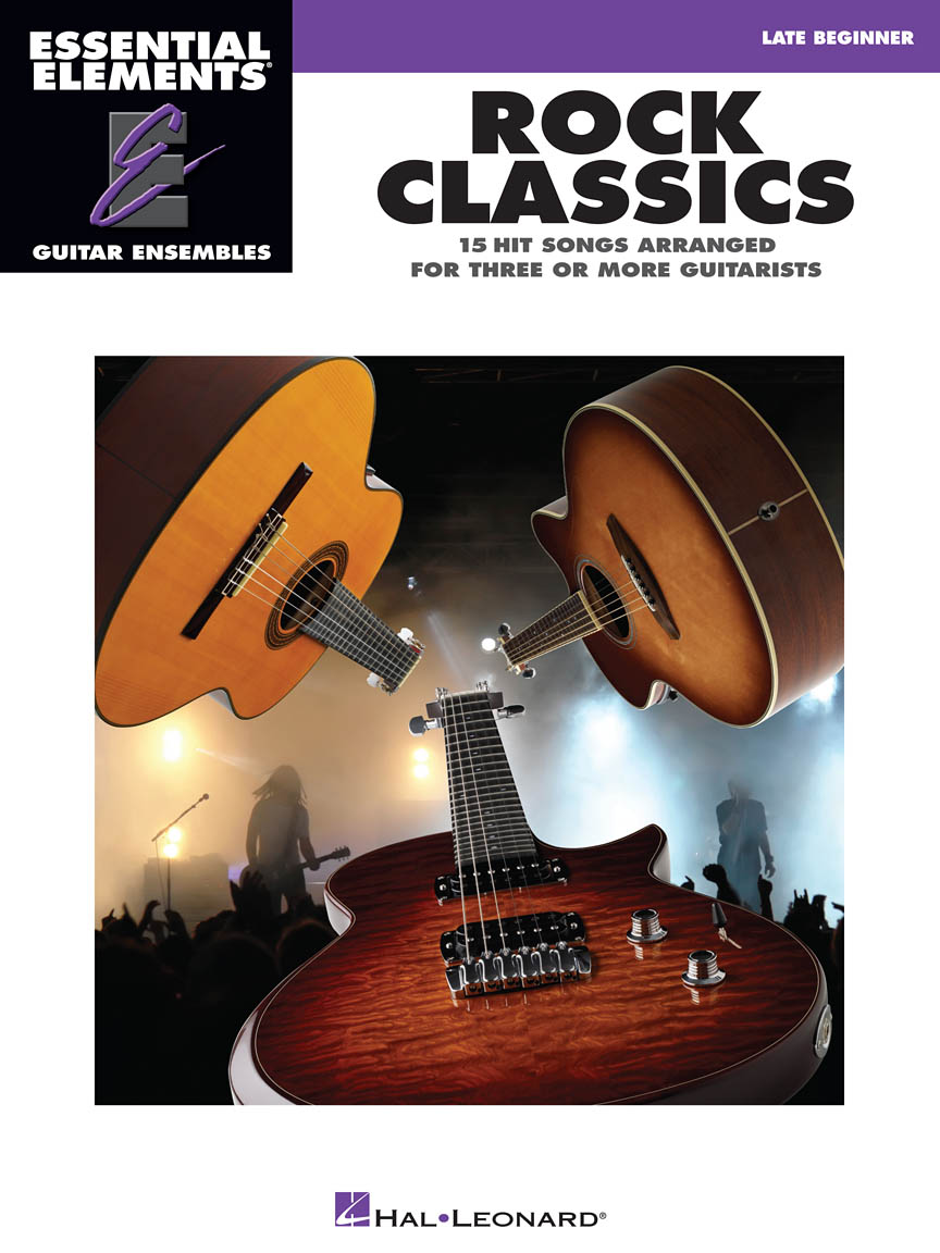 Rock classics: 15 hit songs arranged for three or more guitarists.