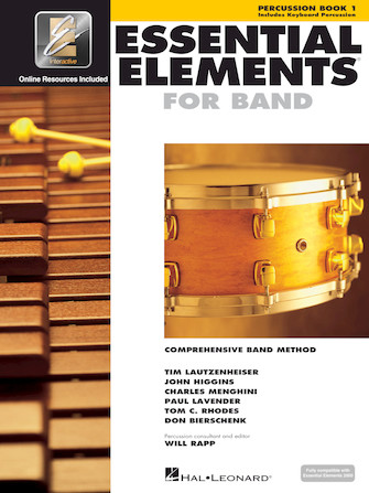 Essential elements for band, percussion book 1: comprehensive band method.
